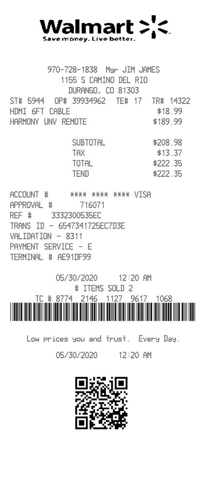 Receipt 2